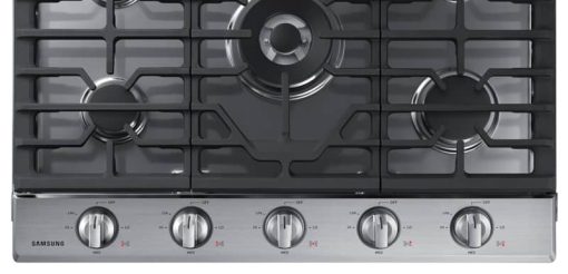 Samsung ADA 30" Stainless Steel Smart Gas Cooktop With Illuminated Knobs - Image 5