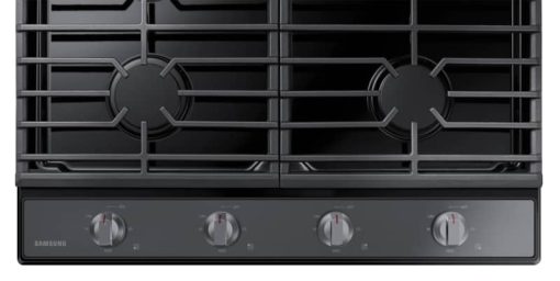 Samsung ADA 30" Fingerprint Resistant Black Stainless Steel Gas Cooktop - Image 5