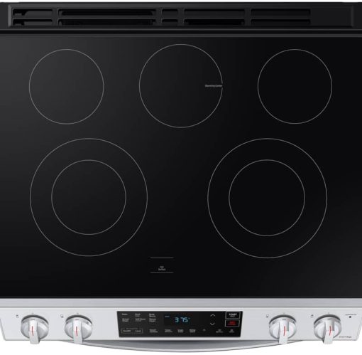 Samsung ADA 6.3 Cu. Ft. Fingerprint Resistant Stainless Steel Front Control Slide-In Electric Range - Image 5
