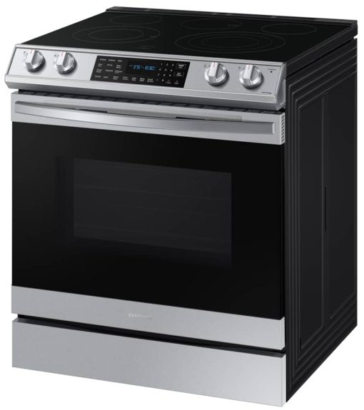 Samsung ADA 6.3 Cu. Ft. Fingerprint Resistant Stainless Steel Front Control Slide-In Electric Range With Air Fry - Image 5