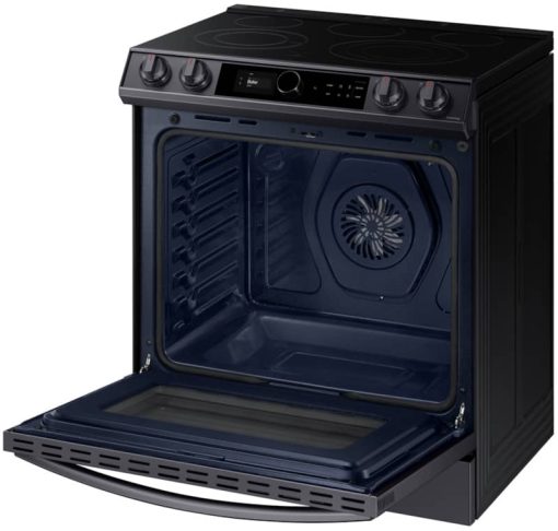 Samsung ADA 6.3 Cu. Ft. Fingerprint Resistant Black Stainless Steel Slide-In Electric Range - Image 5