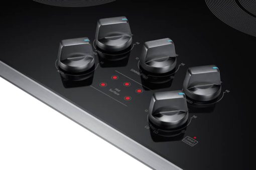 Samsung ADA 30" Stainless Steel Smart Electric Cooktop - Image 5