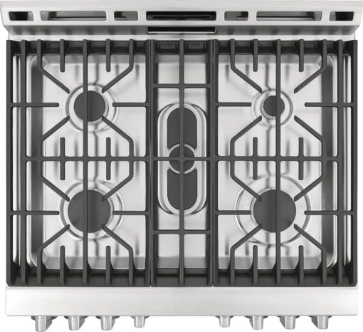 Frigidaire Professional ADA 30" Smudge-Proof Stainless Steel Front Control Gas Range With Air Fry - Image 5
