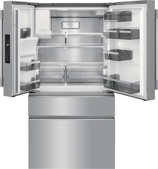 Frigidaire Professional 21.8 Cu. Ft. SmudgeProof Stainless Steel Counter Depth 4-Door French Door Refrigerator - - Image 4