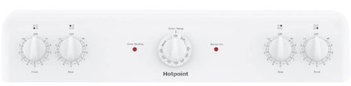 GE Hotpoint 30" White Freestanding Electric Range - Image 5