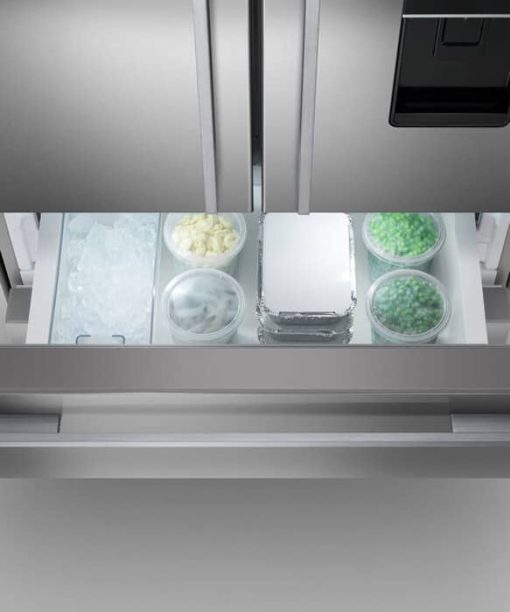 Fisher & Paykel Series 7 16.9 Cu. Ft. Stainless Steel Freestanding French Door Refrigerator Freezer - Image 5