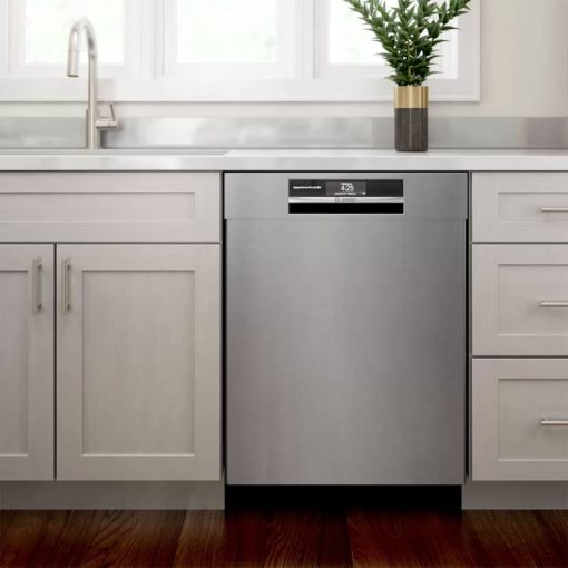 Bosch 800 Series 24" Stainless Steel Recessed Handle Dishwasher - Image 5