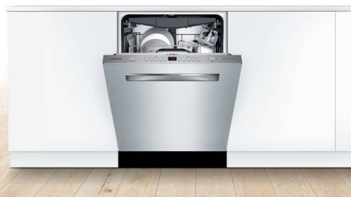 Bosch 500 Series 24" Stainless Steel Recessed Handle Dishwasher - Image 6