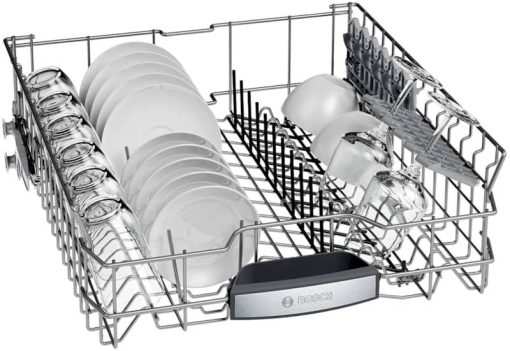Bosch 800 Series 24" Black Stainless Steel Pocket Handle Dishwasher - Image 6