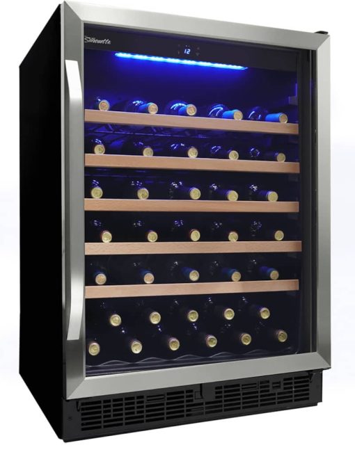 Danby Silhouette Stilton 24" Stainless Frame Single Zone Wine Cellar - Image 5
