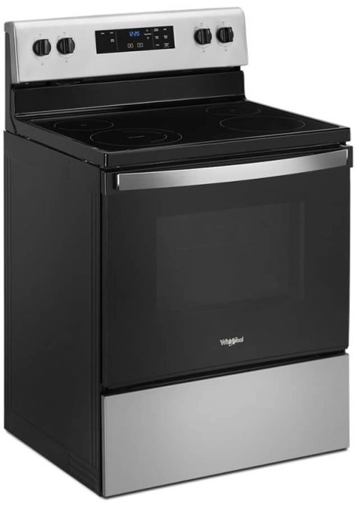 Whirlpool 5.3 Cu. Ft. Stainless Steel Electric Range With Keep Warm Setting - Image 5