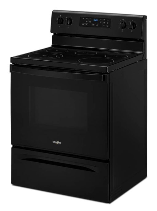 Whirlpool 5.3 Cu. Ft. Black Electric Range With Frozen Bake Technology - Image 5