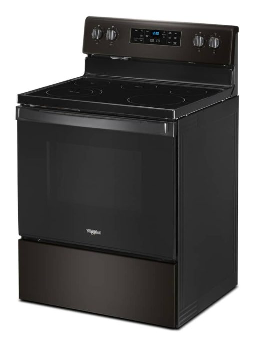 Whirlpool 5.3 Cu. Ft. Fingerprint Resistant Black Stainless Electric Range With Frozen Bake Technology - Image 5