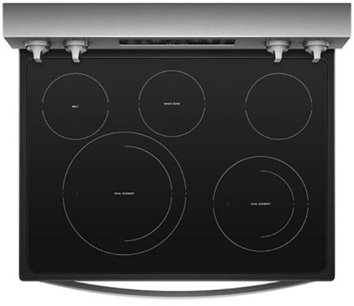 Whirlpool 6.4 Cu. Ft. Fingerprint Resistant Stainless Steel Freestanding Electric Range With Frozen Bake Technology - Image 5