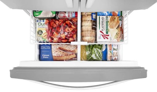 Whirlpool 36" Fingerprint Resistant Stainless Steel French Door Refrigerator - Image 5