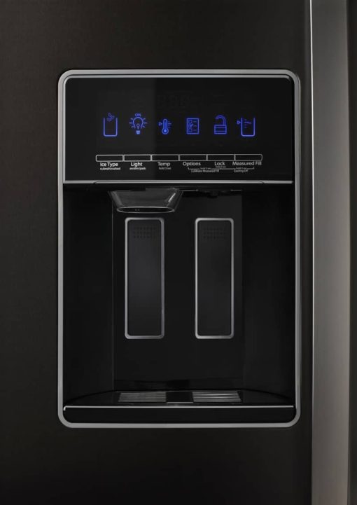 Whirlpool ADA 36" Fingerprint Resistant Black Stainless Steel Counter Depth Side-By-Side Refrigerator - Image 5