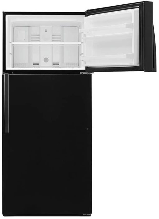 Whirlpool 28" Black Top Freezer Refrigerator - Image 5