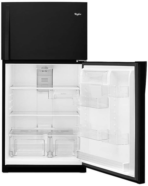 Whirlpool ADA 33" Black Top-Freezer Refrigerator - Image 5