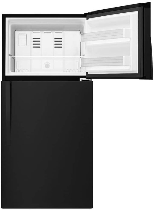 Whirlpool ADA 30" Black Top Freezer Refrigerator - Image 5