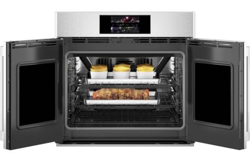 Monogram ADA Statement Collection 30" Stainless Steel Smart French-Door Electric Convection Single Wall Oven - Image 5