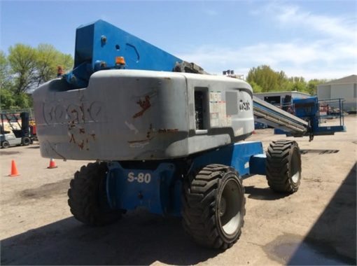 Genie 80' Boom Lift Telescopic S-80X - 2013 Used - Image 4