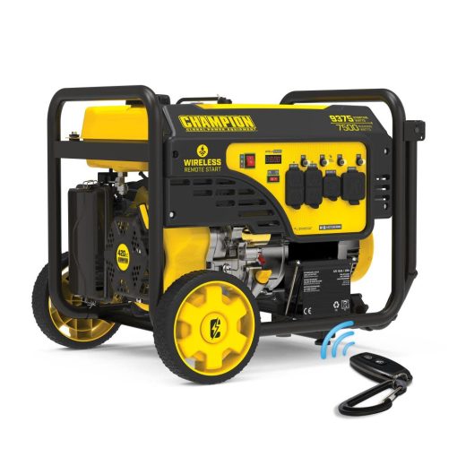 Champion 7500-Watt Portable Generator with Wireless Remote Start