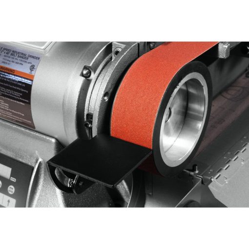 8-Inch Variable Speed Industrial Grinder and 2 x 48 Belt Sander - Image 7