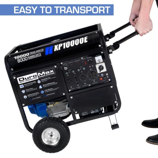 Gas Powered Portable Generator, 10,000 Watt - Image 6