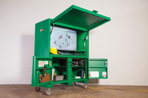 Greenlee Compact Field Office Jobsite Storage Box