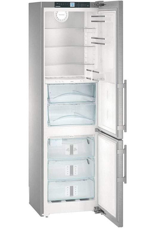 Liebherr 24" Stainless Steel Right-Hinge Bottom Freezer Refrigerator With BioFresh And NoFrost - Image 4