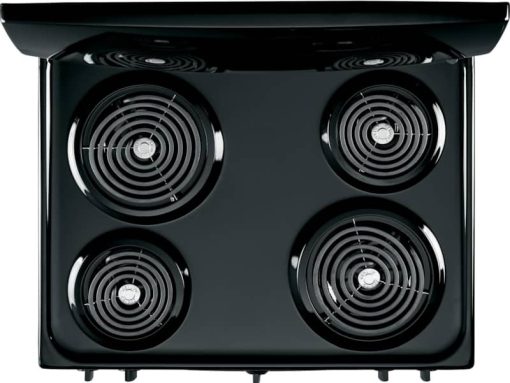 GE 30" Black Free-Standing Electric Range - Image 5