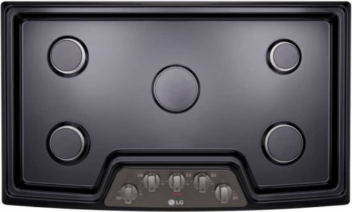 LG 36" Black Stainless Steel Gas Cooktop With SuperBoil - Image 5