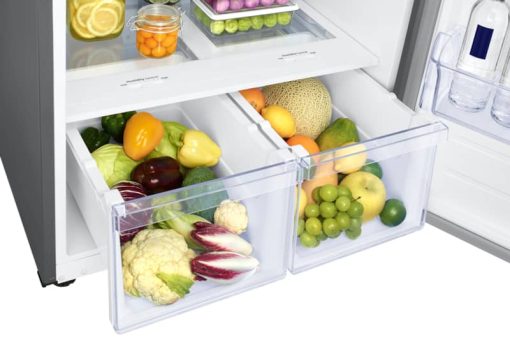 Samsung 18 Cu. Ft. Fingerprint Resistant Stainless Steel Top Freezer Refrigerator With FlexZone And Ice Maker - Image 5