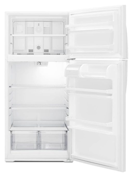 Whirlpool ADA 28" White Top-Freezer Refrigerator - Image 3