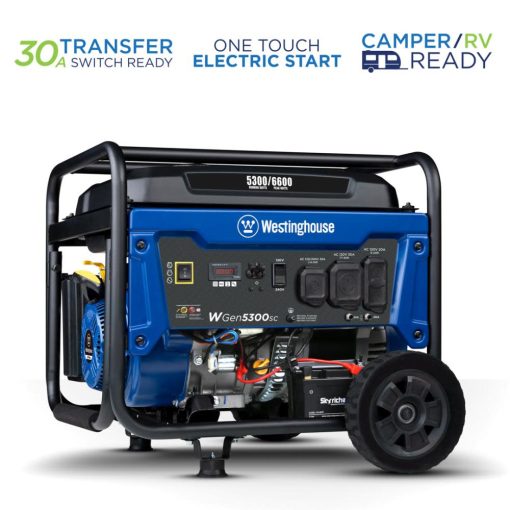 Westinghouse Portable Generator with CO Sensor