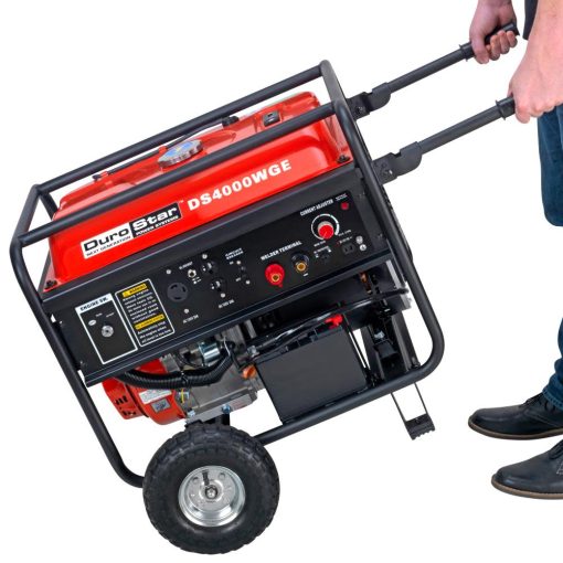 Durostar Generator Welder 3500 Watt 210 Amp Electric Start Gasoline Powered Portable - Image 3