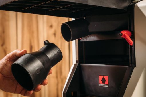 JJP-10BTOS, 10" Jointer / Planer Combo with stand - Image 3