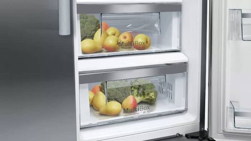 Bosch 300 Series 36" Anti-Fingerprint Stainless Steel Counter-Depth Side-By-Side Refrigerator - Image 6