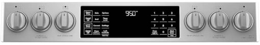 Cafe ADA 30" Stainless Steel With Brushed Stainless Smart Slide-In Front Control Dual-Fuel Double-Oven Range With Convection - Image 6