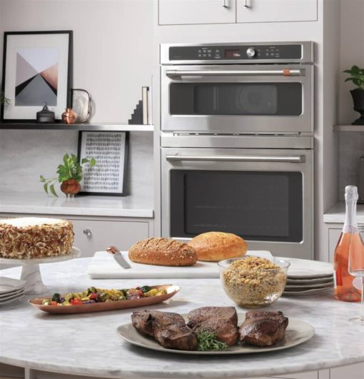 Cafe 30" Stainless Steel Combination Double Wall Oven With Convection & Advantium Technology - Image 6