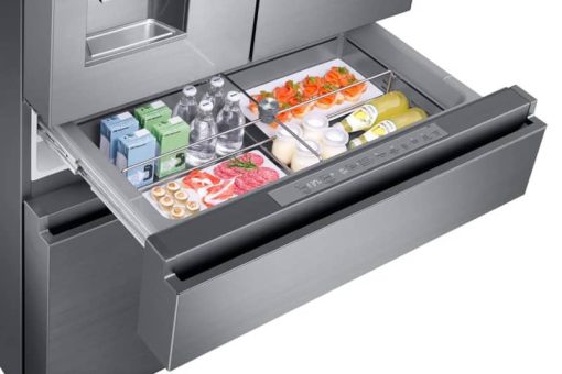 Dacor 36" Silver Stainless Steel Counter Depth French Door Refrigerator - Image 6