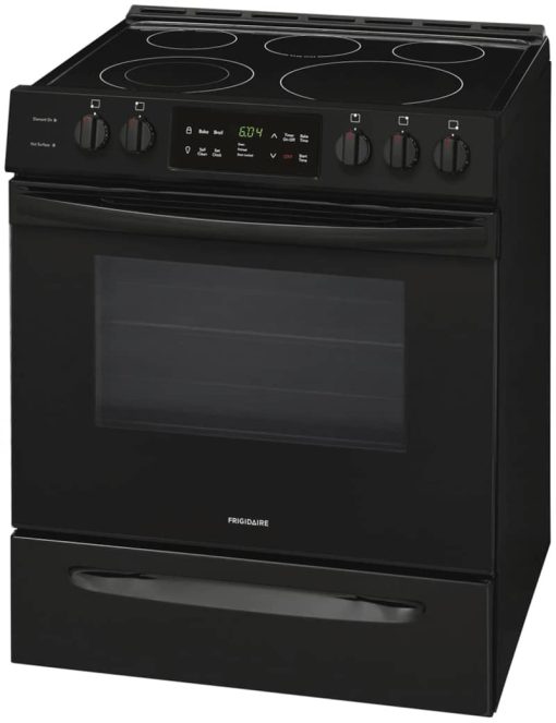 Frigidaire ADA 30" Black Front Control Freestanding Electric Range - Image 6