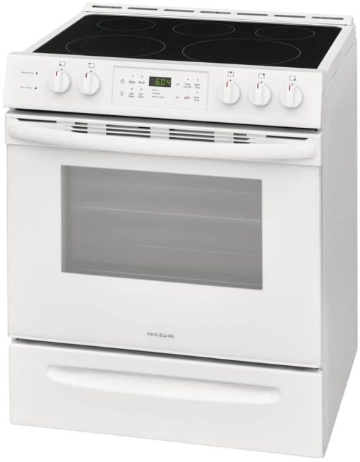 Frigidaire ADA 30" White Front Control Freestanding Electric Range - Image 6
