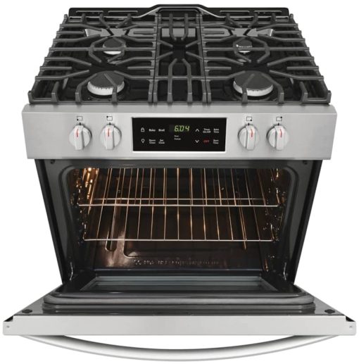 Frigidaire ADA 30" Stainless Steel Front Control Gas Range - Image 6