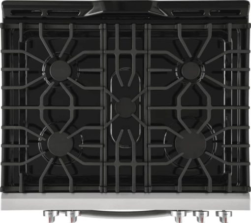 Frigidaire ADA 30" Stainless Steel Front Control Freestanding Gas Range - Image 6