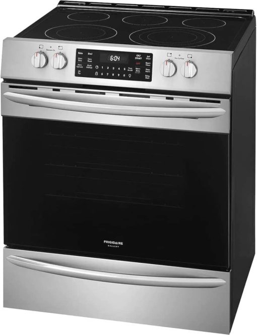 Frigidaire Gallery ADA 30" Smudge-Proof Stainless Steel Front Control Electric Range With Air Fry - Image 6