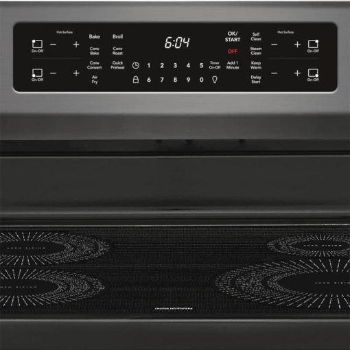 Frigidaire Gallery 30" Smduge-Proof Black Stainless Steel Induction Range With Air Fry - Image 6