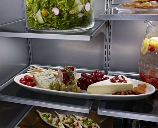 KitchenAid 20.9 Cu. Ft. Stainless Steel Built-In Bottom Freezer Refrigerator - Image 6