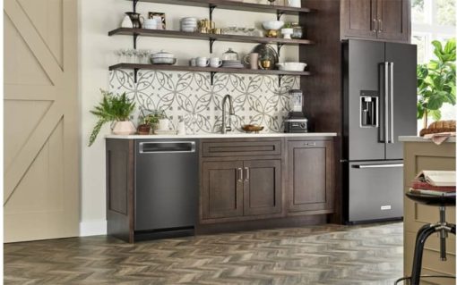 KitchenAid 24" Black Stainless With PrintShield Dishwasher With FreeFlex Third Rack - Image 6