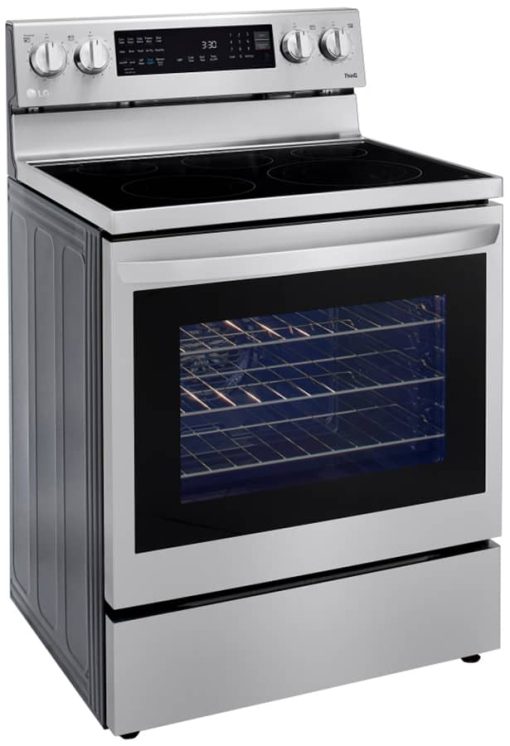 LG 6.3 Cu. Ft. PrintProof Stainless Steel Smart Wi-Fi Enabled Fan Convection Electric Range With Air Fry & EasyClean - Image 6